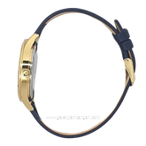 ELLE EL007-1G04L04 Blue Gold Leather Strap